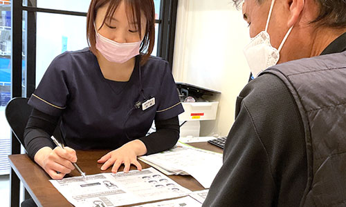 検査結果のお伝え